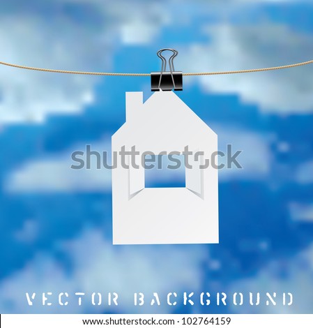 vector illustration of the real estate concept