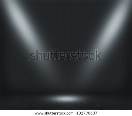Dark Spotlight Room Background Royalty-Free Stock Photo #102790607