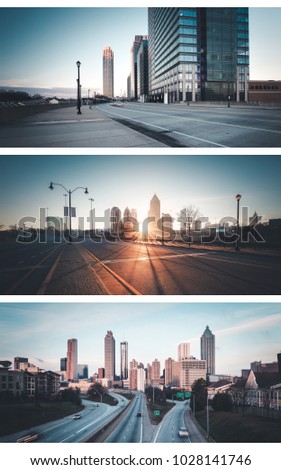 Atlanta, Georgia, USA downtown city skyline
