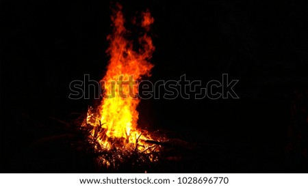 Massive fire burns 

