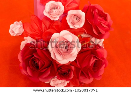 Art rose flower(Back ground)