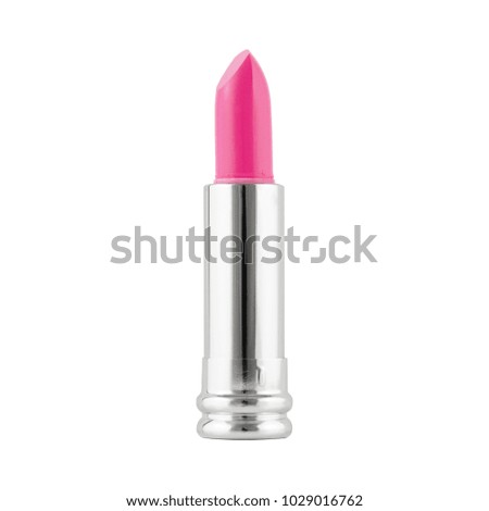 Lipstick on a white background