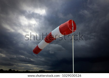sock in a storm Royalty-Free Stock Photo #1029030526