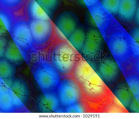 Rainbow textile