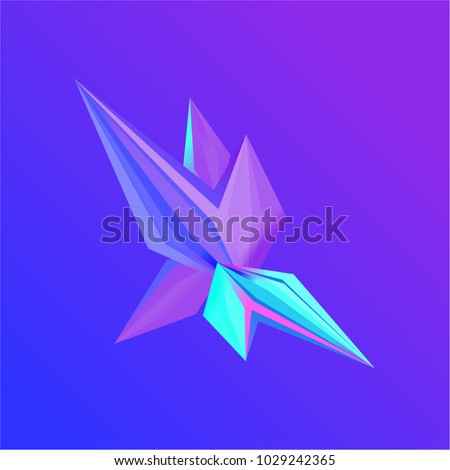 Abstract Wave Background. Colorful Design. Vector illustration