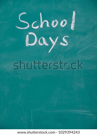 School Education Chalkboard 