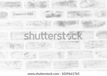 Close-up bright vintage brick block wall background. Abstract image of old wreck stucco concept for clean banner new poster textured, realistic used solid rectangle seam natural clay 