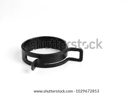 Hose Belt Isolated on White Background Clipping Paths