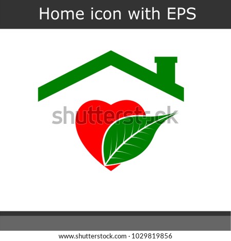 House icon on white background.