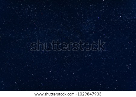 background with a starry dark blue sky and the milky way