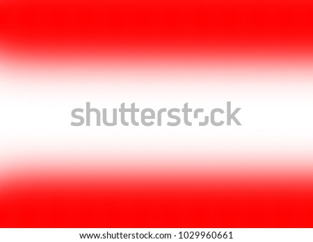 Abstract the national flag of Austria background / blurred background