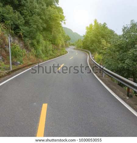 forest roads china