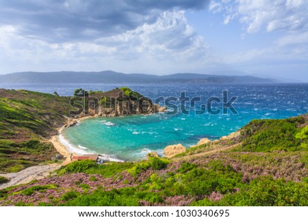 Beautiful beach, Skiathos, Greece
