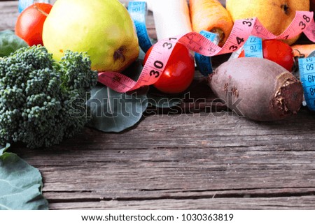 Vegetables slimming.losing weight