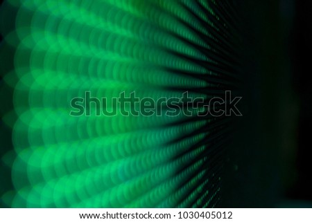 Bright colored LED video wall with. close up background with shallow depth of field