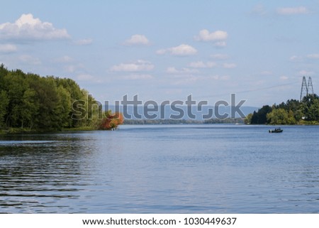 Fishing on the Mississippi River in Ontario Canada