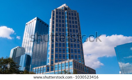 Blue Sky Skyscraper