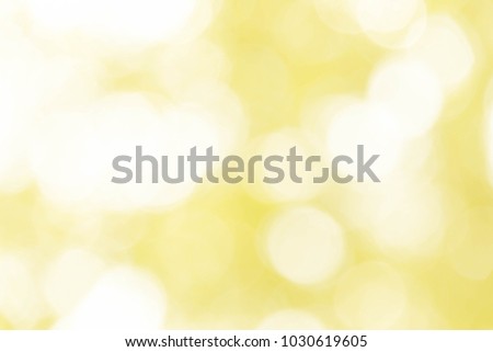 Yellow bokeh background, abstrct texture