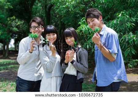 Japanese students to plant trees