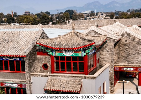 Shanhaiguan City, Hebei Province, ancient architectural landscape architecture