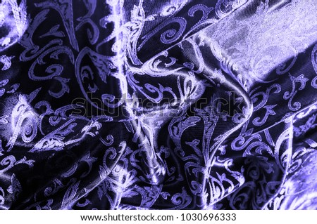 silk fabric Royal monogram blue Blooming with luxury this Royal Blue Damask Velvet with All-over Royal Gold Foil is an excellent addition to any design Ultra soft velvet pierces the golden background