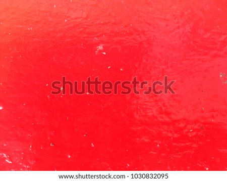 Red color paint cement wall background