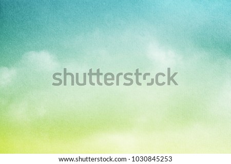 artisric cloudy sky with pastel gradient color and grunge texture, nature abstract background