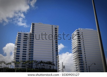 Miami Beach Blue Sky