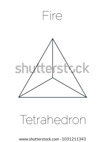Tetrahedron, Platonic Solid