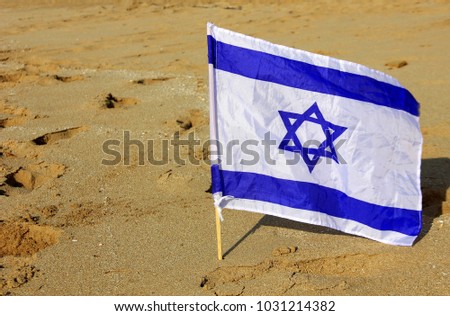 the flag of Israel