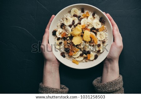 breakfast oatmeal porridge healthy meals
