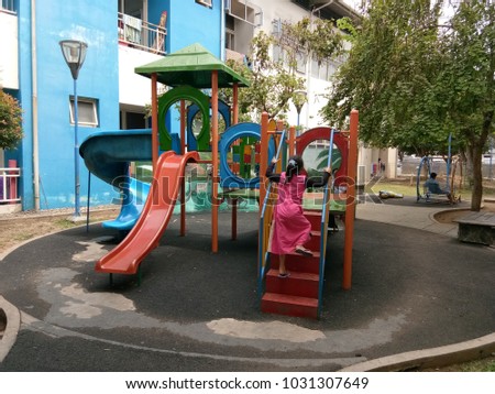 The children's playground