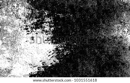 Grunge background of black and white. Abstract monochrome vector texture of dust, stains, chips, dots
