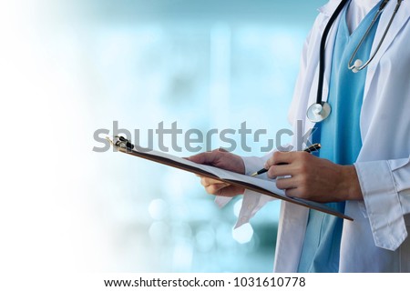 Healthcare And Medicine concept. Doctor. Royalty-Free Stock Photo #1031610778