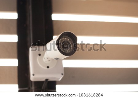 CCTV Security Camera in apartment building