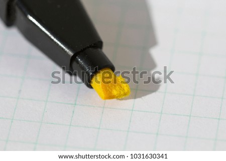 Highlighter, pen, pencil and mechanical pencils