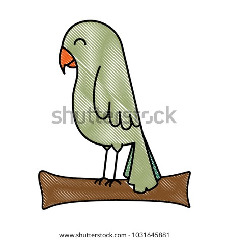 cute bird isolated icon