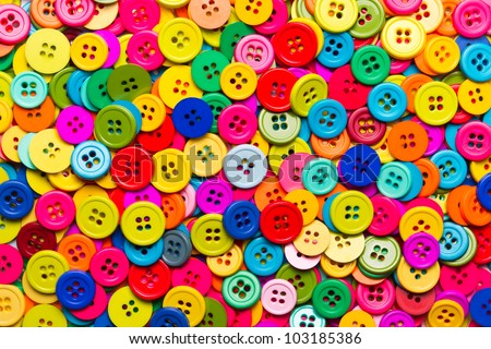 Sewing buttons background. Colorful sewing buttons texture
 Royalty-Free Stock Photo #103185386