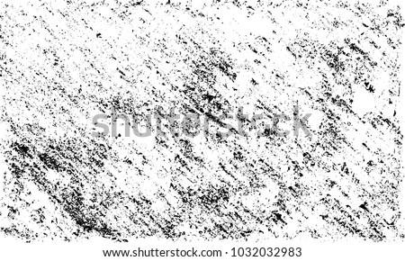 Grunge background of black and white. Abstract monochrome vector texture of dust, stains, chips, dots