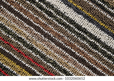Mat carpet texture fabric background