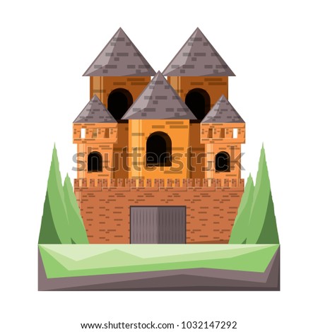 Medieval castle design 