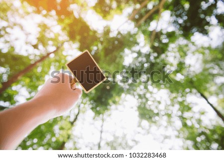 hand hold mini wood board.