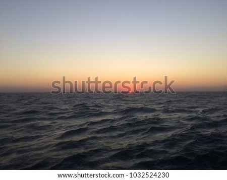 Fresh good morning image clicked from ship,beautiful sunrise view,HD morning sunrise wallpaper , waves ocean rising sun and sky view