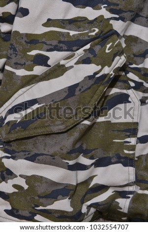 camouflage pattern Shirt texture 
