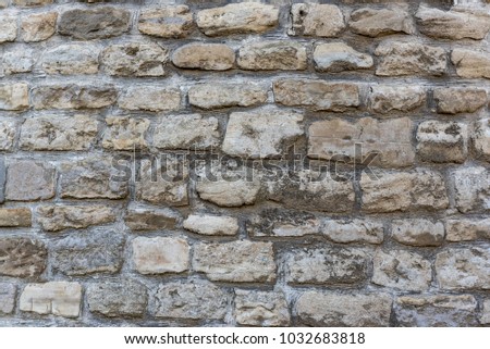 Old stonewall for background or texture