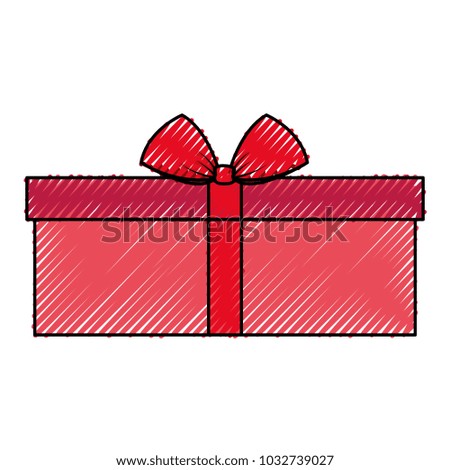 gift   vector  illustration