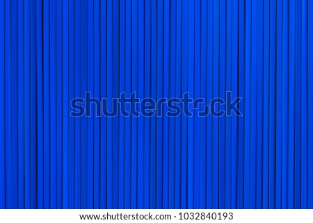 Blue vertical background  based on wooden sticks.