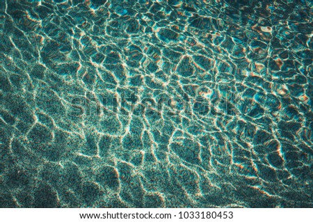 water surface in the pool background
