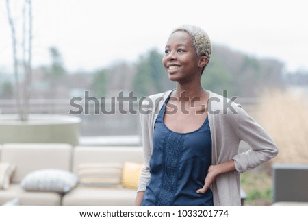 African American female student