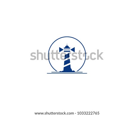 Lighthouse logo vector 